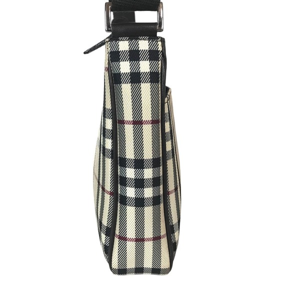 Burberry Nova Check Crossbody Shoulder Bag Canvas Beige Brown - Picture 6 of 16